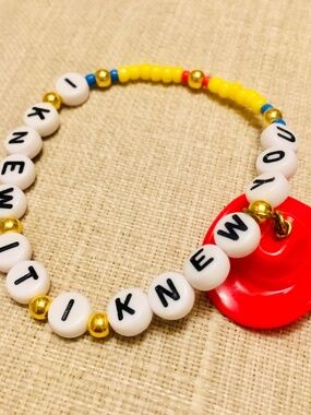 Handmade I Knew It I Knew You Friendship Charm Bracelet for Adults and Kids